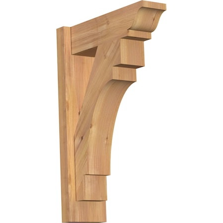 Merced Smooth Traditional Outlooker, Western Red Cedar, 5 1/2W X 16D X 24H